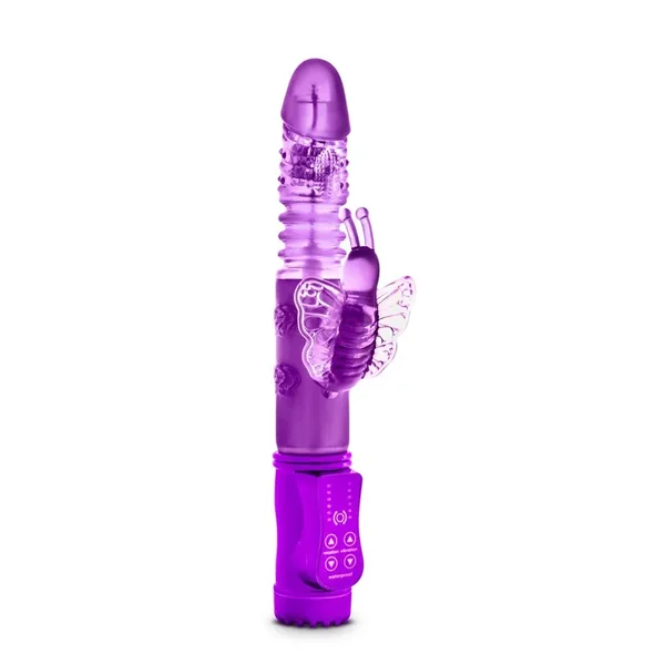 Sexy Things Butterfly Thruster Mini Rabbit Vibrator – Purple