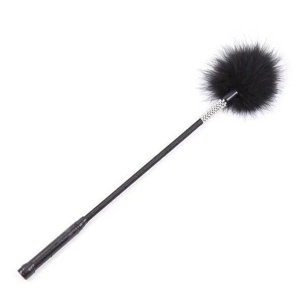 Sexyland Diamante Tip Faux Feather Tickler With Long Handle