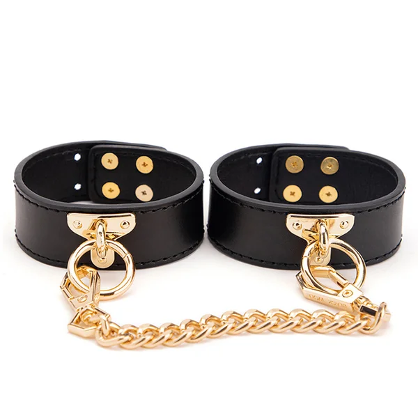 Sexyland Petite Faux Leather Push-Stud Wrist Cuffs