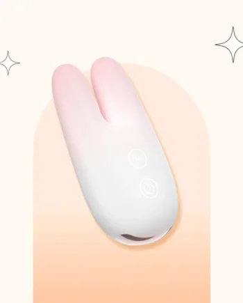 S-HANDE Bunny Ear Mini Clitoral Nipple Vibrator