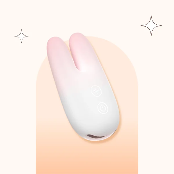 S-HANDE Bunny Ear Mini Clitoral Nipple Vibrator
