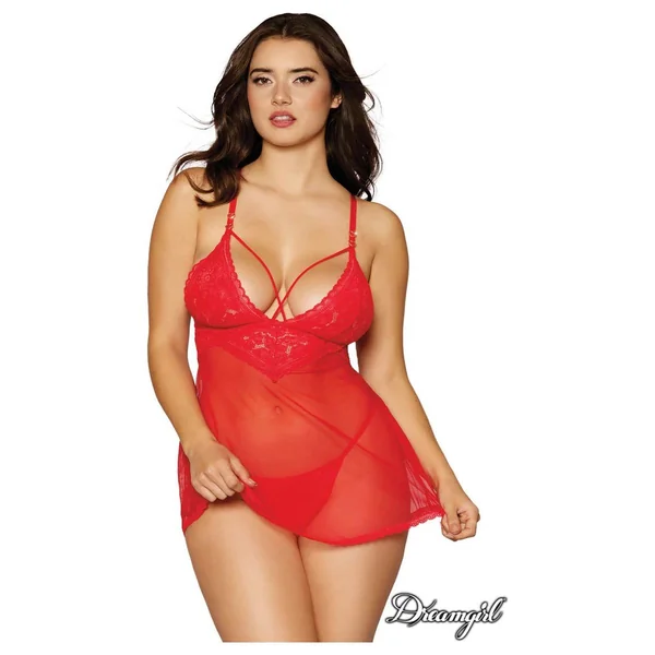 Sheer Babydoll by Dreamgirl