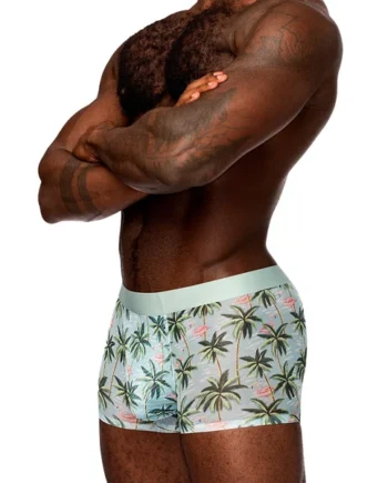 Sheer Prints - Seamless Sheer Short - Small - Flamingo