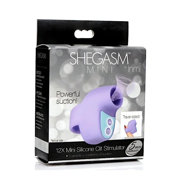 Shegasm “12X Mini Finger” Clitoral Stimulator -Purple