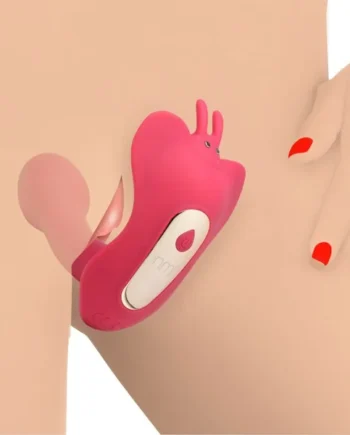 SHEGASM BUTTERFLY TEASE 10X CLIT SUCTION STIM W/ REMOTE