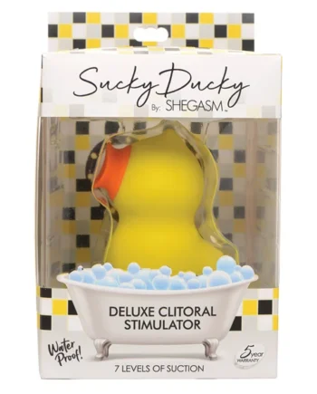 Shegasm Sucky Ducky Deluxe Clitoral Stimulator