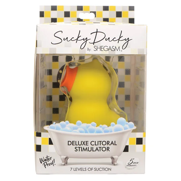 Shegasm Sucky Ducky Deluxe Clitoral Stimulator