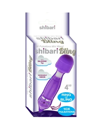 SHIBARI SEXY! BLING BLING MINI WAND PURPLE