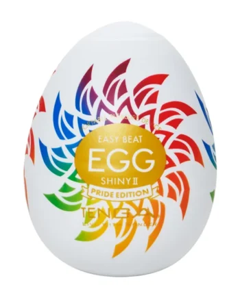 Shiny II Pride Edition Masturbator Egg by Tenga