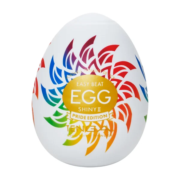 Shiny II Pride Edition Masturbator Egg by Tenga