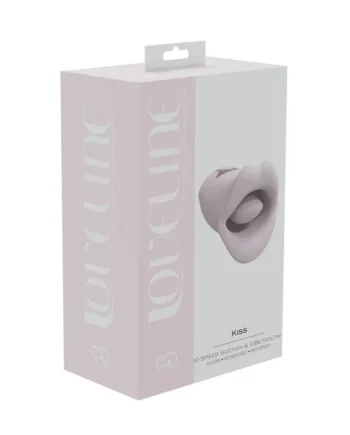 Shots Loveline Kiss Suction & Mouth Vibe - Pink