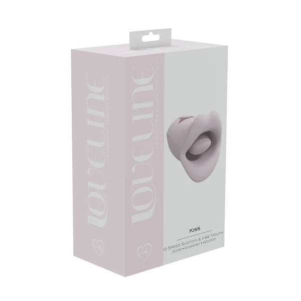 Shots Loveline Kiss Suction & Mouth Vibe - Pink