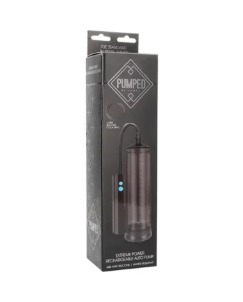 Shots Pumped Extreme Power Rechargeable Automatic Penis Pump Black