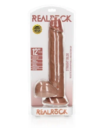 Shots – Real Rock 12″ with Balls – Tan