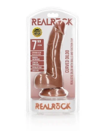 Shots – Real Rock 7″ with Balls – Tan