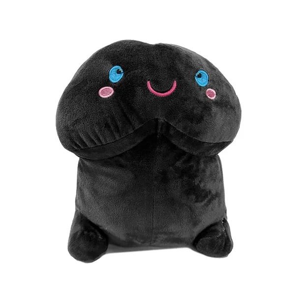 Shots Short Penis Plushie – Black 20″ / 50 cm