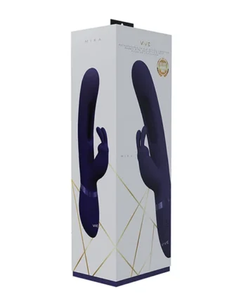 Shots Vive Mika Flapping Tongue Rabbit Vibrator - Purple