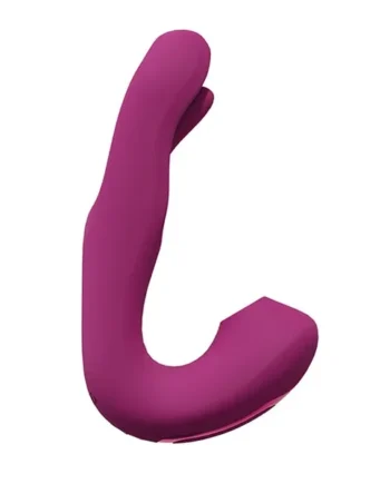 Shots Vive Yuna Dual Action Airwave Vibrator & G-Spot Stimulator – Pink