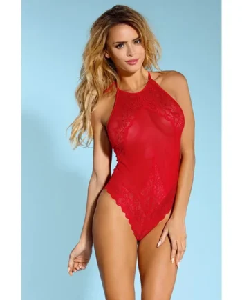 Showtime Ashley Teddy Lace Red - Red - Large/Extra Large