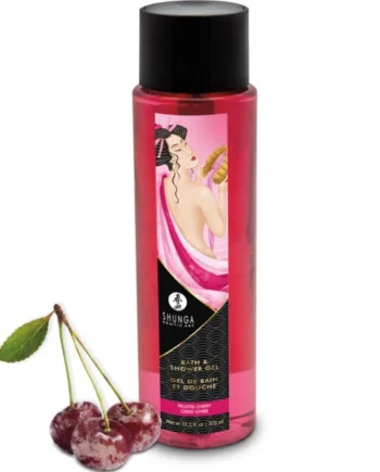 SHUNGA - BATH & SHOWER GEL FROSTED CHERRY 370 ML