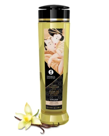 Shunga Erotic Scented Massage Oil - Vanilla Fetish