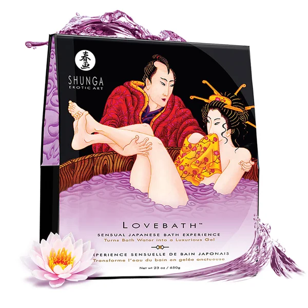 Shunga – Love Bath Japanese 23oz – Sensual Lotus