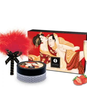 Shunga – Sweet Snow 2.65oz – Strawberry & Champagne