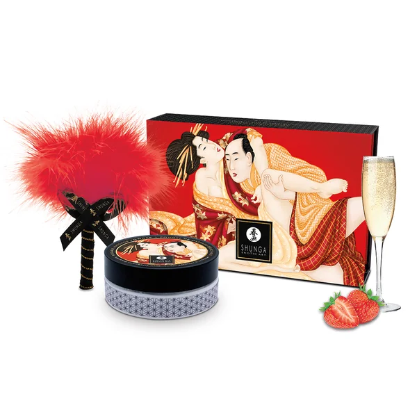 Shunga – Sweet Snow 2.65oz – Strawberry & Champagne