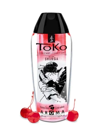 Shunga – Toko Lube Flavor 5.5oz – Blazing Cherry