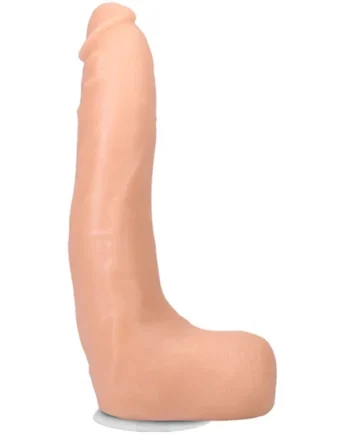 Signature Cocks Dan Damage 10" Cock With Removable Vac-U-Lock Suction Cup - Vanilla
