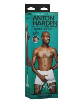 Signature Cocks ULTRASKYN 11″ Cock w/Removable Vac-U-Lock Suction Cup – Anton Harden