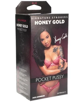 Signature Strokers - Honey Gold - Ultraskyn Pocket Pussy