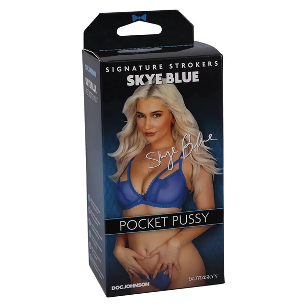 Signature Strokers Skye Blue Pocket Pussy