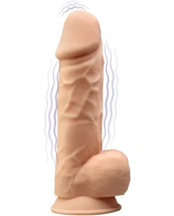 SILEXD - MODEL 1 REALISTIC PENIS VIBRATOR SILICONE PREMIUM SILEXPAN 21.5 CM