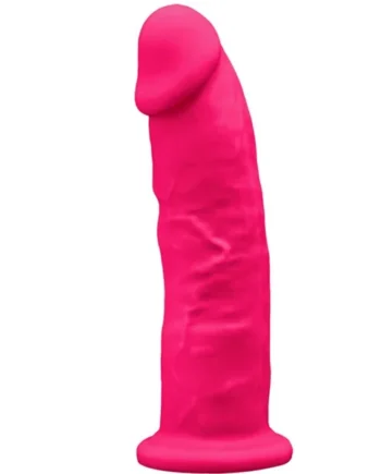 SILEXD - MODEL 2 REALISTIC PENIS PREMIUM SILEXPAN SILICONE FUCHSIA 19 CM