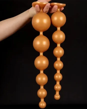 Silicone Bead Anal Plug Long Butt Plug For Dilation Big Ball Beads For Adults