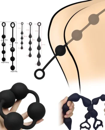 Silicone Big Anal Beads Balls Butt Plug Anus Masturbator Dilator Expander Prostate Massager Adults Erotic Sex Toys