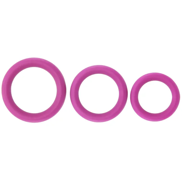 Silicone Cock Rings #2 in Purple