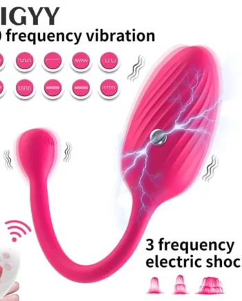 Silicone Electric Lesbian Vibrating Egg