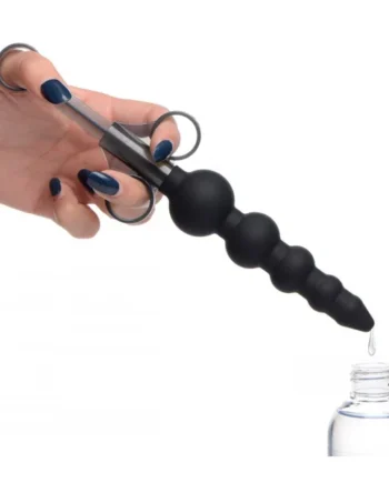 Silicone Graduated Beads Lubricant Launcher