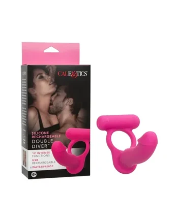 Silicone Rechargeable Double Diver