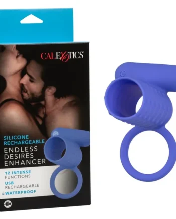 Silicone rechargeable endless desires enhancer