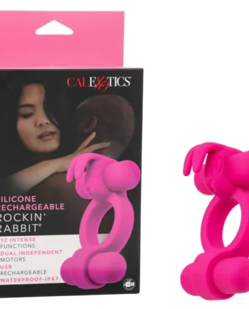 SILICONE RECHARGEABLE ROCKIN’ RABBIT