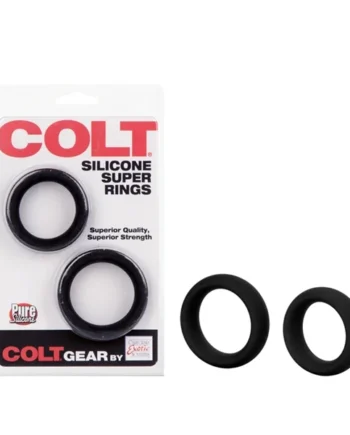 SILICONE SUPER RINGS BLACK