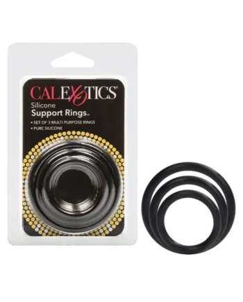 Silicone Support Rings – Black