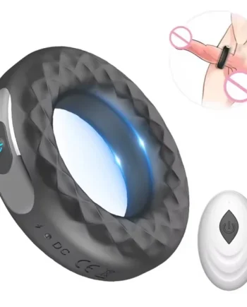 Silicone Vibrating Cock Ring (Remote Control)