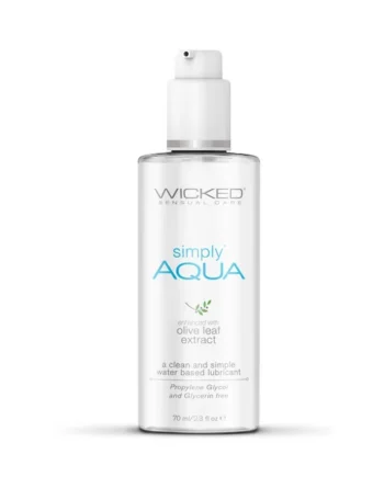 Simply Aqua Fragrance Free Lubricant - 2.3 Fl. Oz.