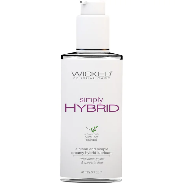 Simply Hybrid Personal Lubricant With Olive Leaf Extract 2.3 fl oz