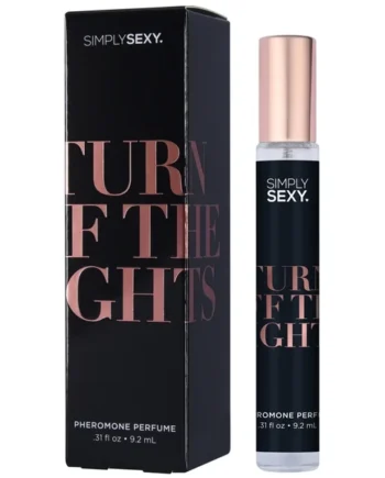 SIMPLY SEXY PHEROMONE PERFUME TURN OFF THE LIGHTS .31 FL OZ