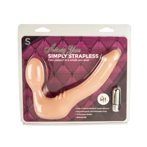 SIMPLY STRAPLESS SMALL VANILLA
